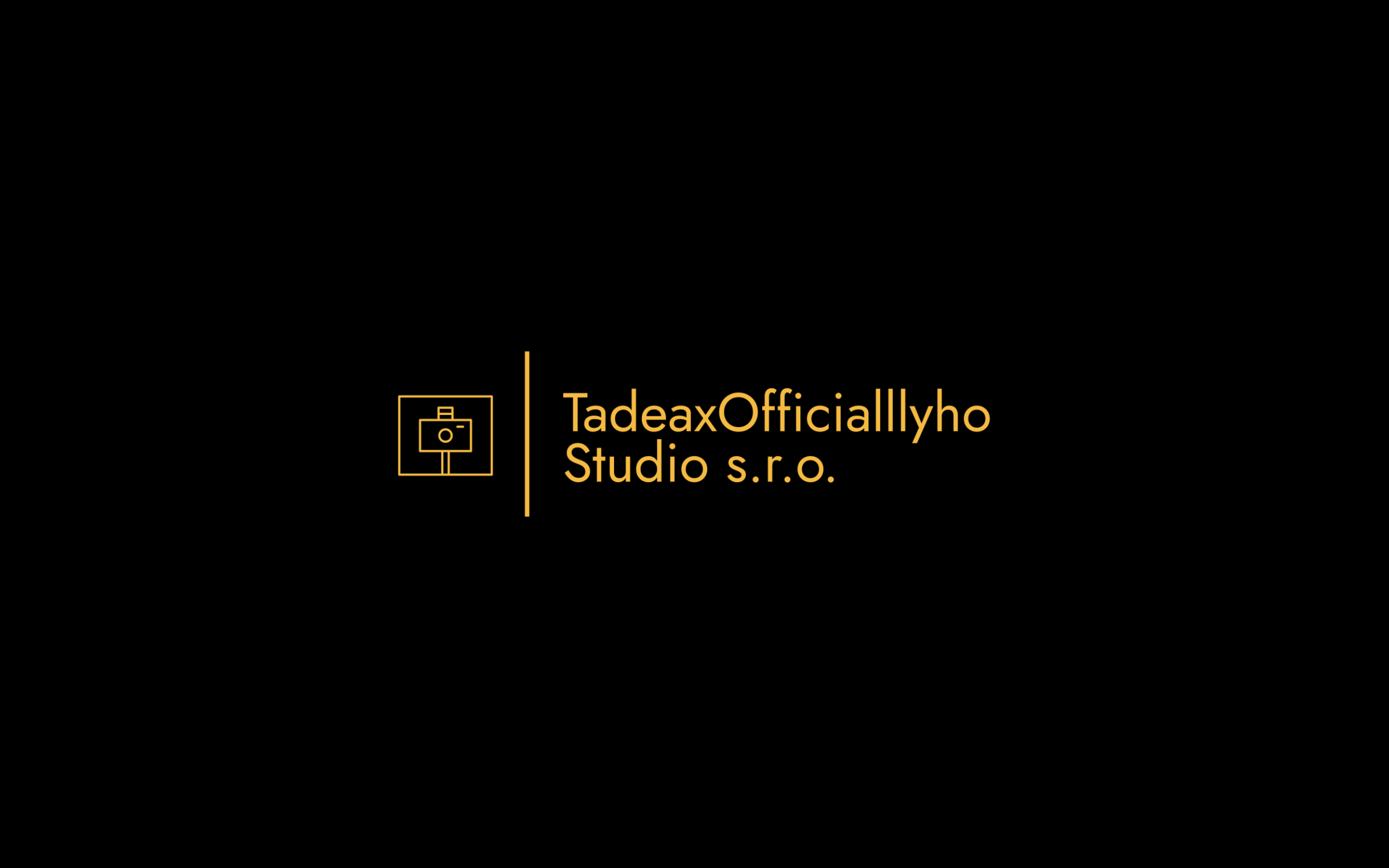 TadeaxOfficialllyho Studio Logo